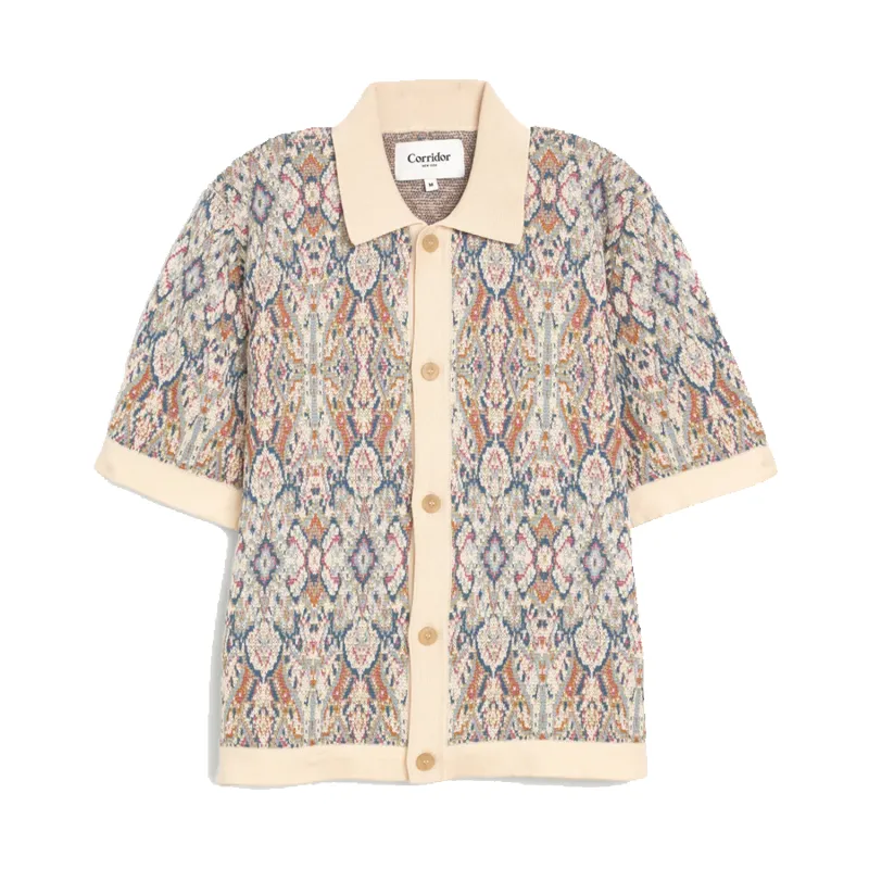 Trance Knit Shirt - Natural made by Corridor