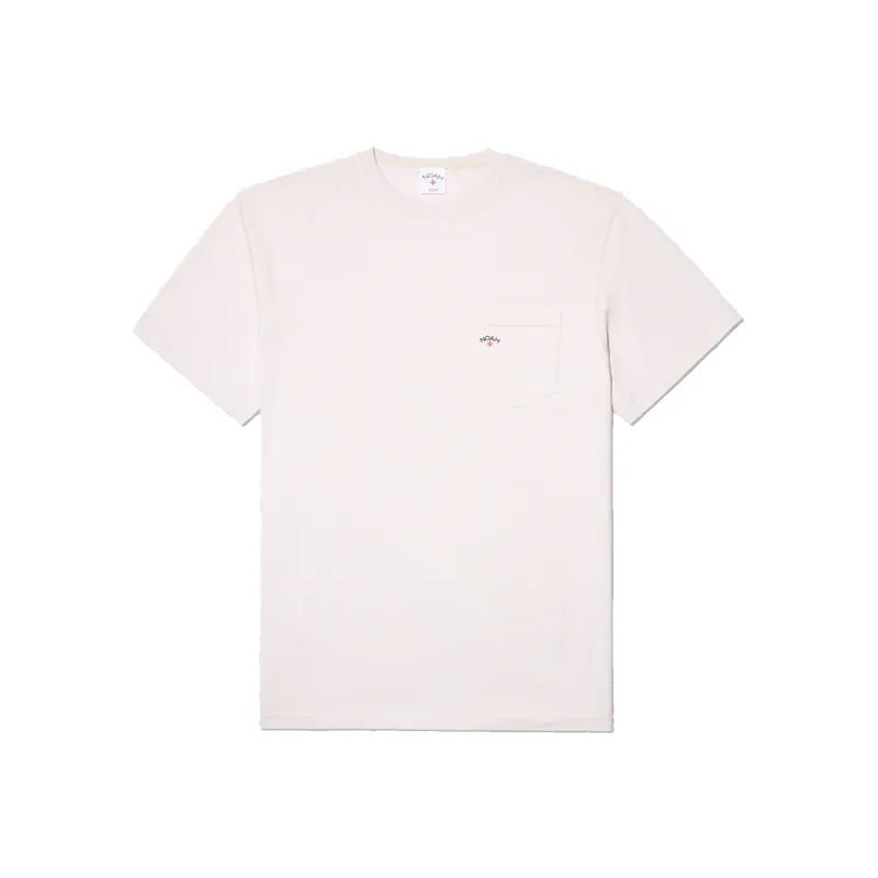 S/S Core Logo Pocket Tee - Light Pink made by Noah NYC