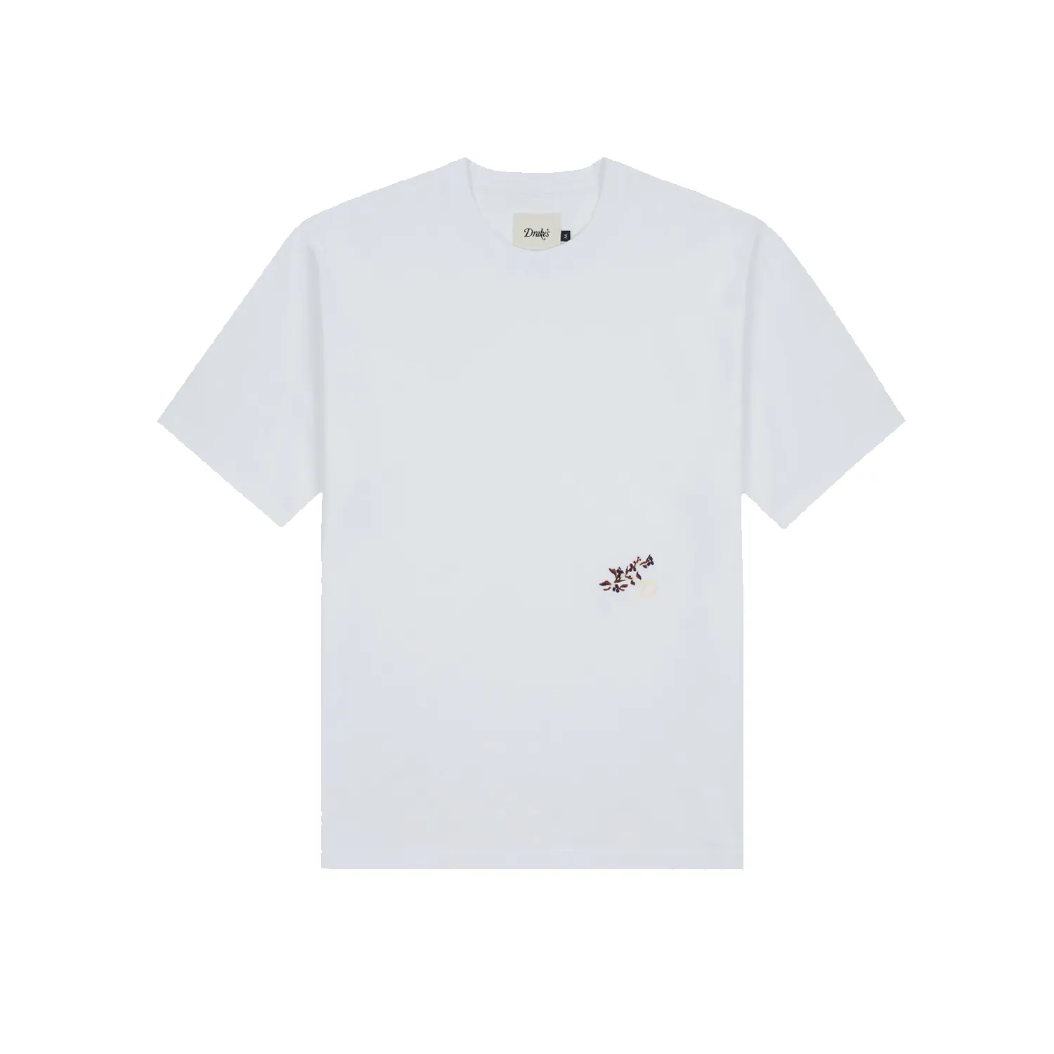 Blackthorn Embroidered Hiking Tee - White sold by Stomping Ground