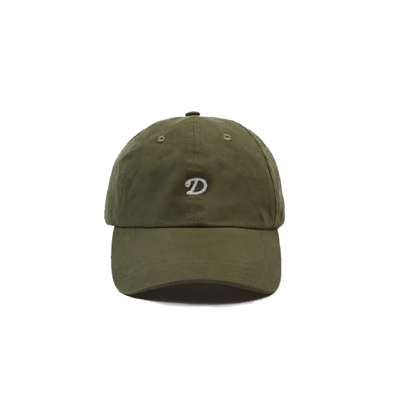 Chainstitch "D" Cap - Green made by Drakes