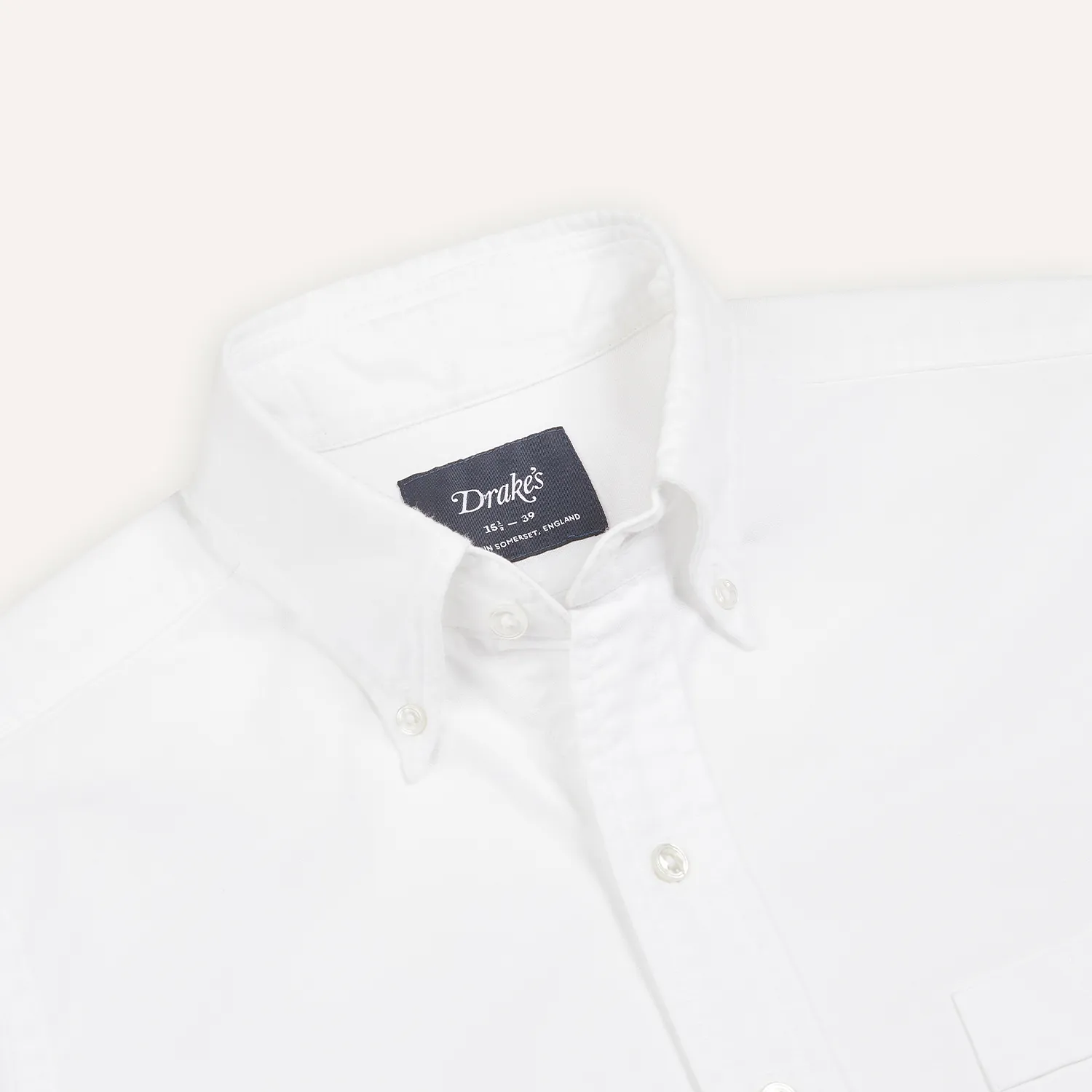 Button Down Oxford Shirt - White sold by Stomping Ground product image thumbnail 2
