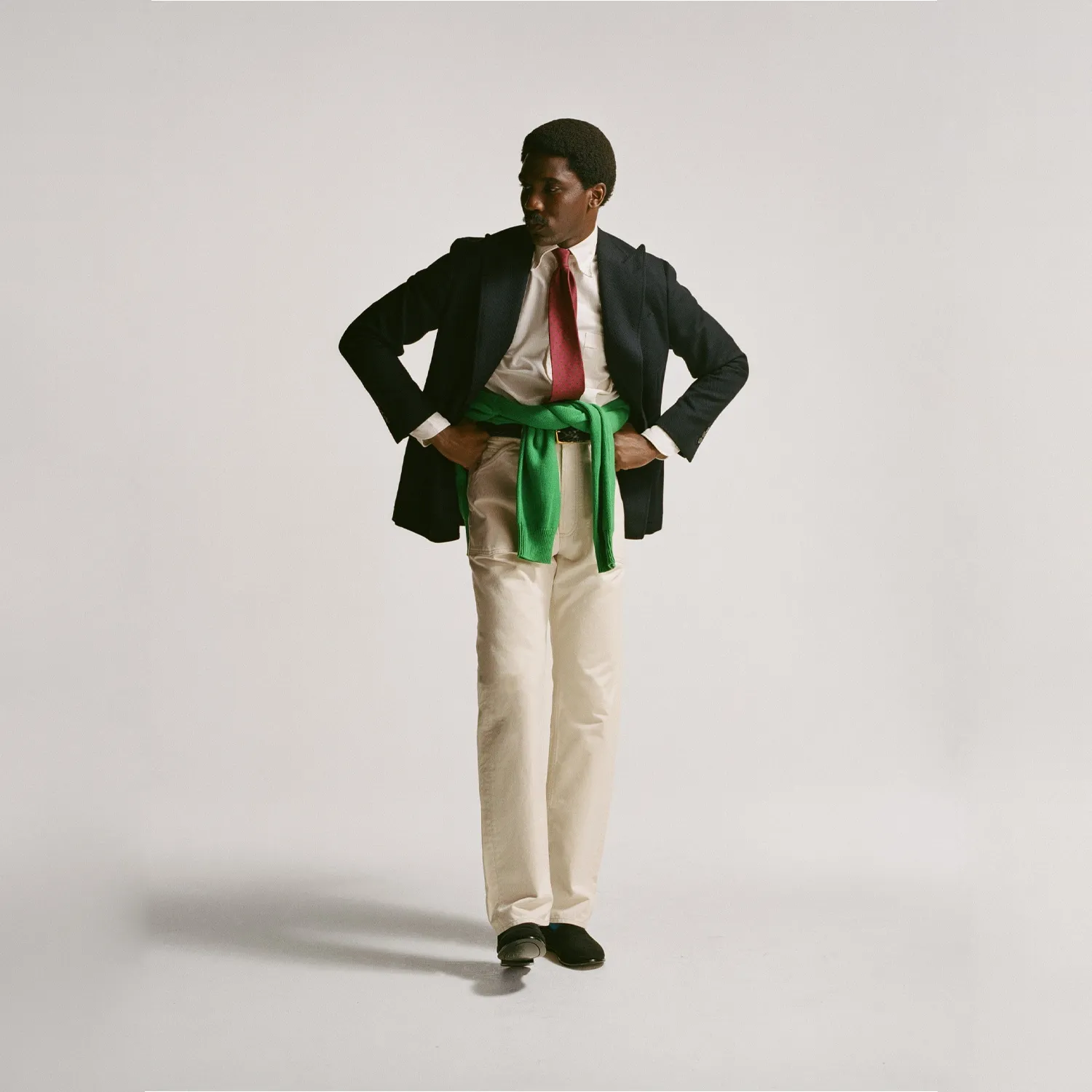 Twill Fatigue Trouser - Ecru sold by Stomping Ground product image thumbnail 4