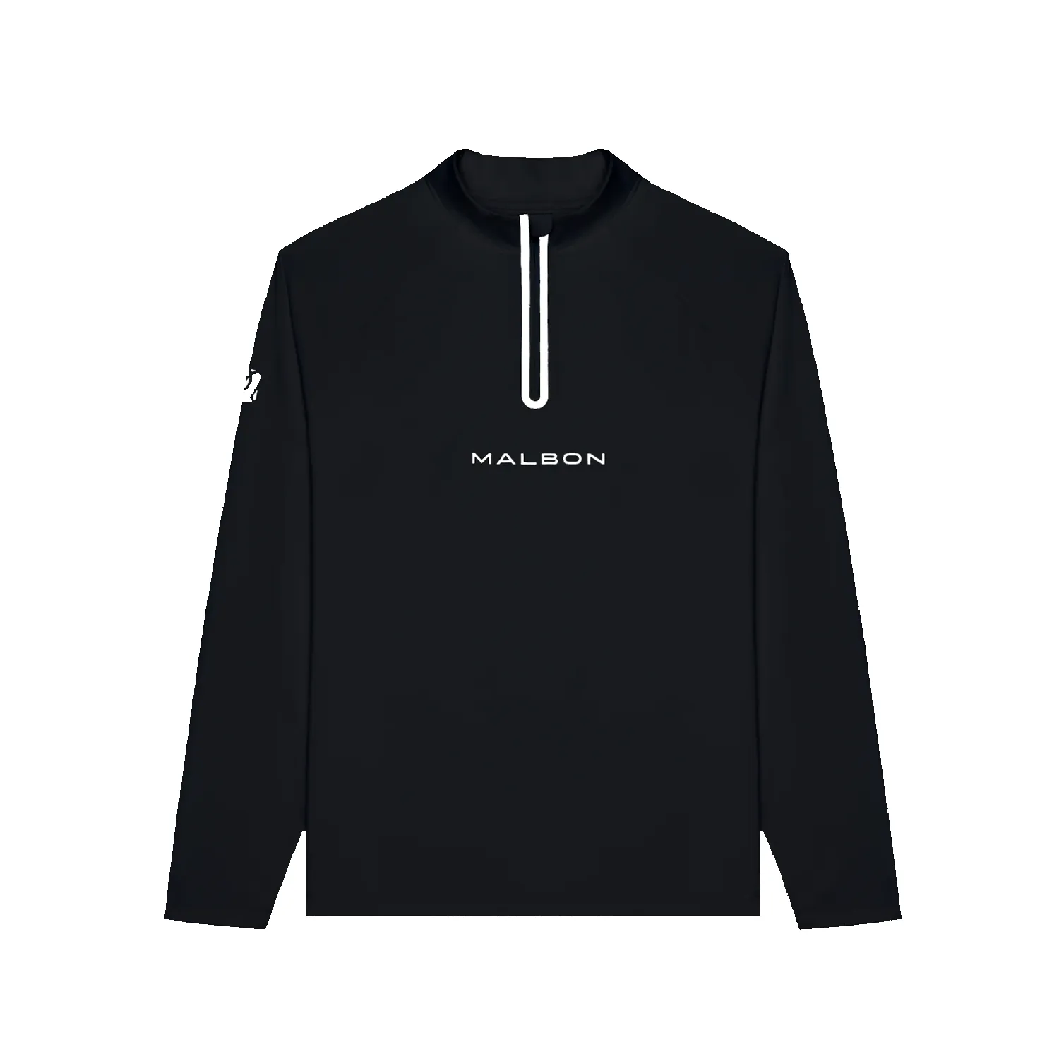 Performance Raglan Quarter Zip - Black sold by Stomping Ground