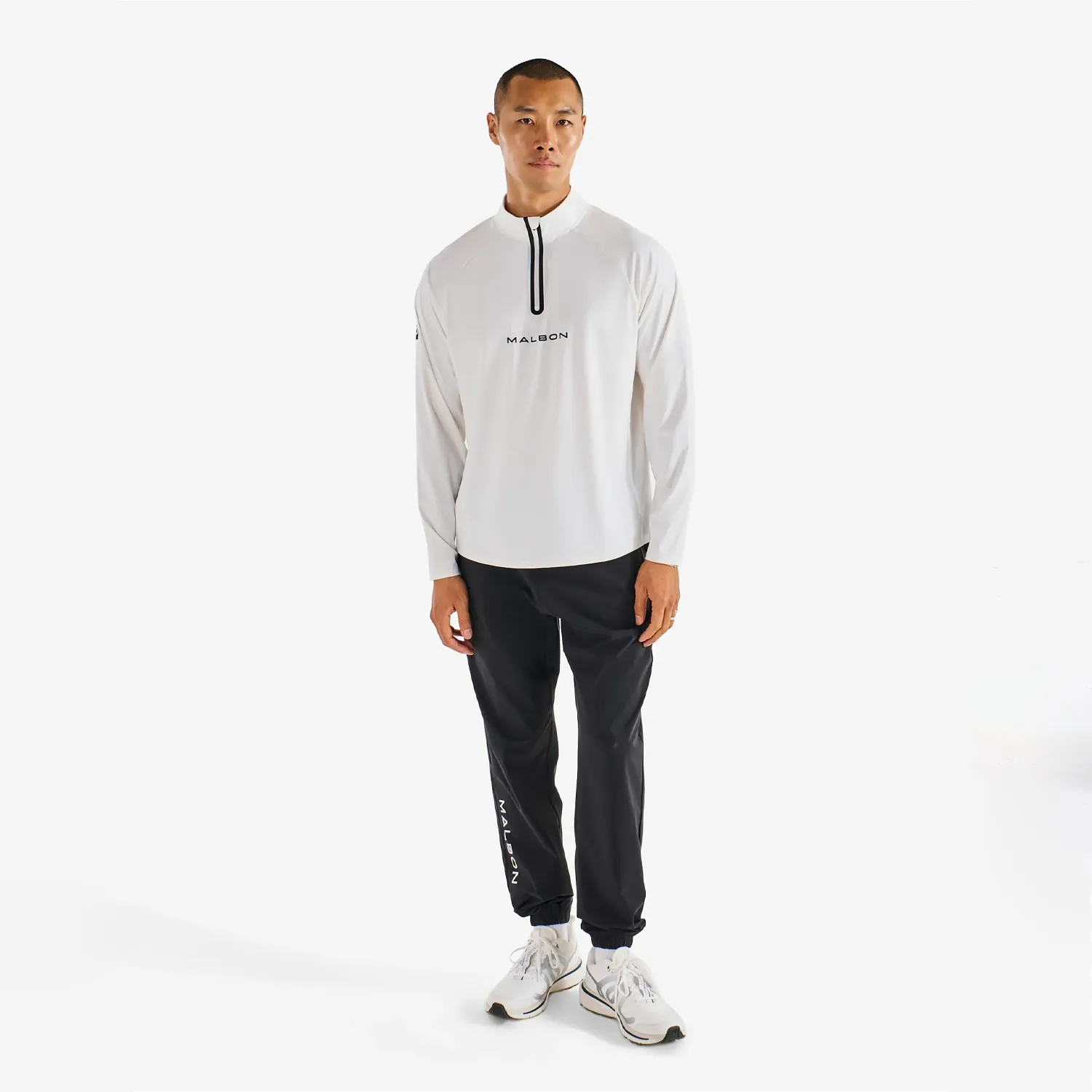 Performance Raglan Quarter Zip - White sold by Stomping Ground product image thumbnail 3