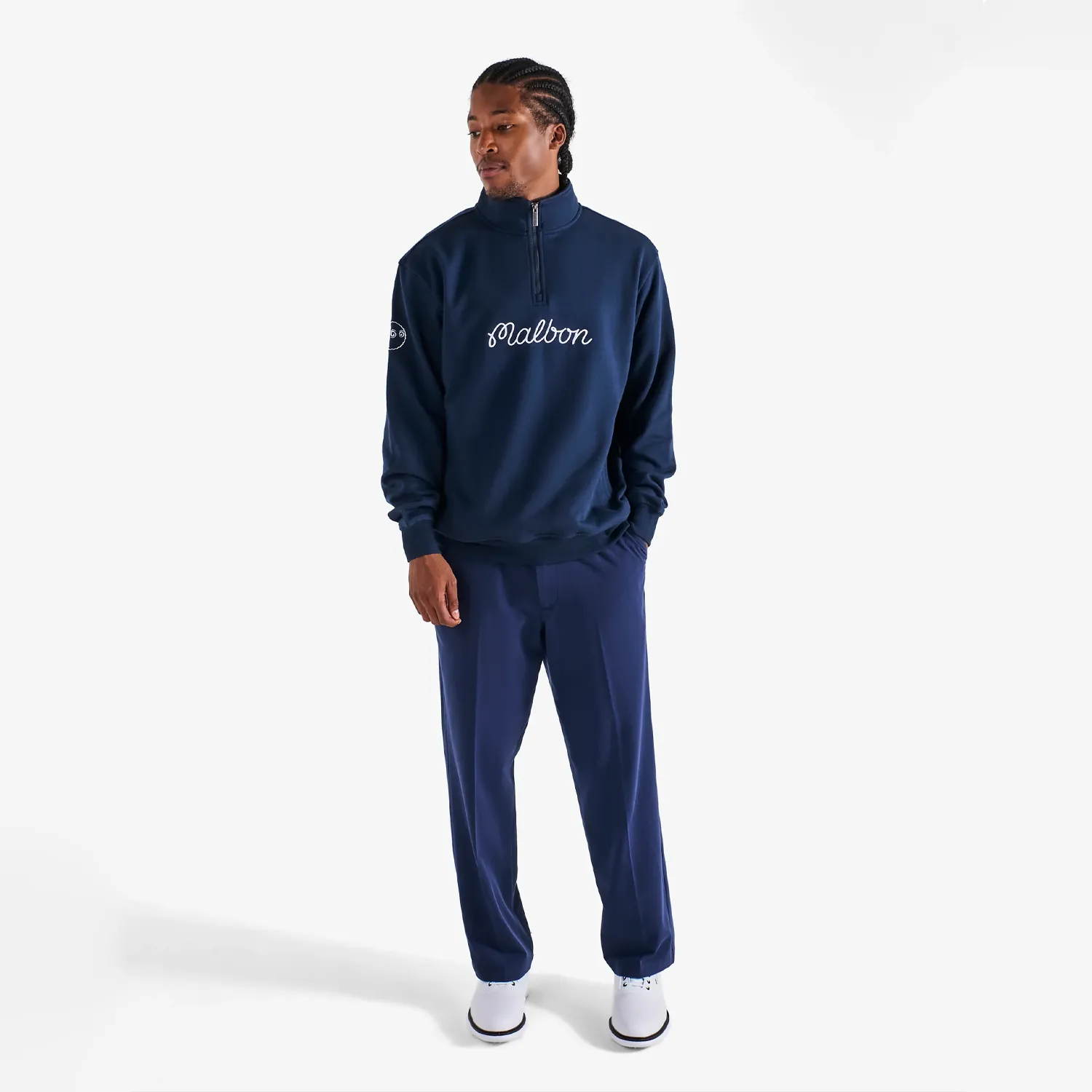 Collegiate Sweatshirt - Navy sold by Stomping Ground product image thumbnail 3