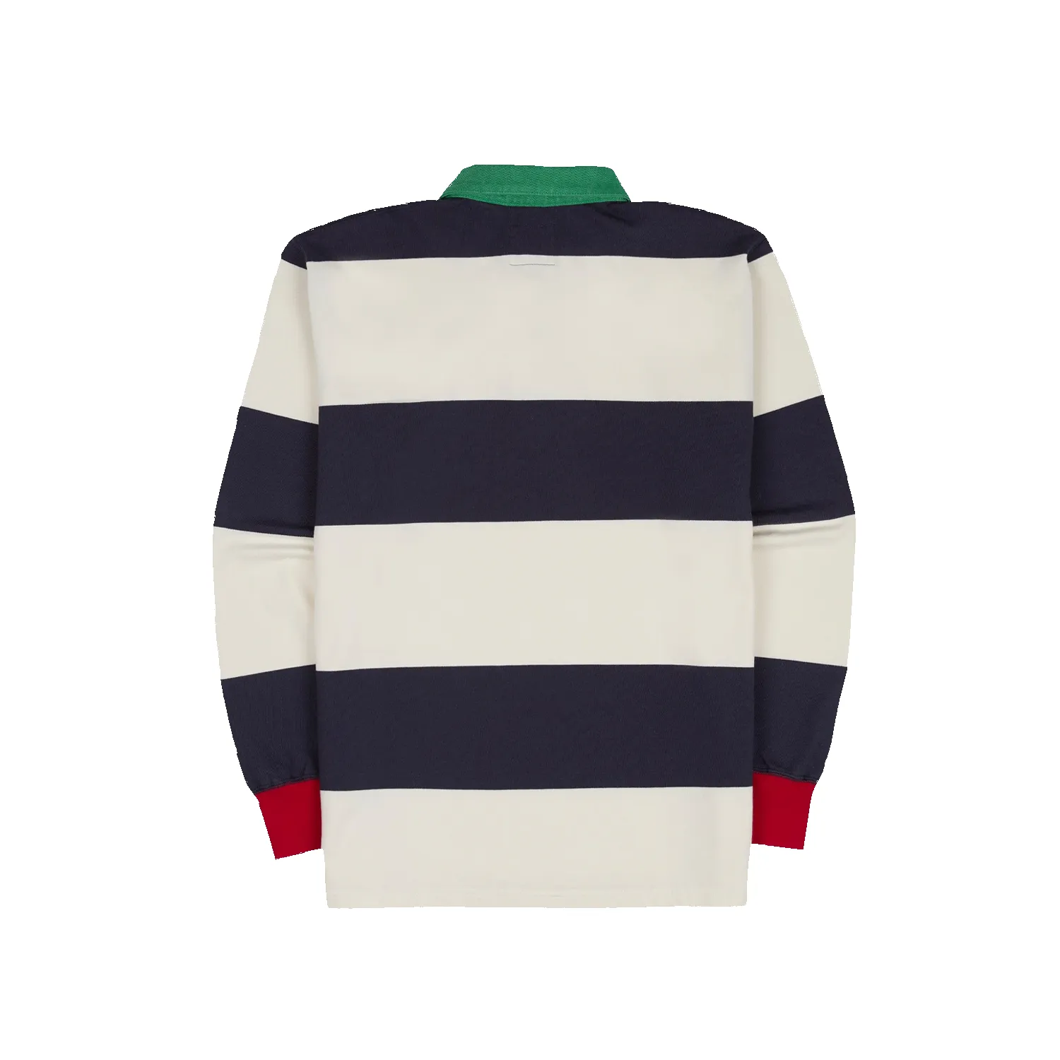 Dual Block Stripe Rugby - White & Navy sold by Stomping Ground product image thumbnail 3
