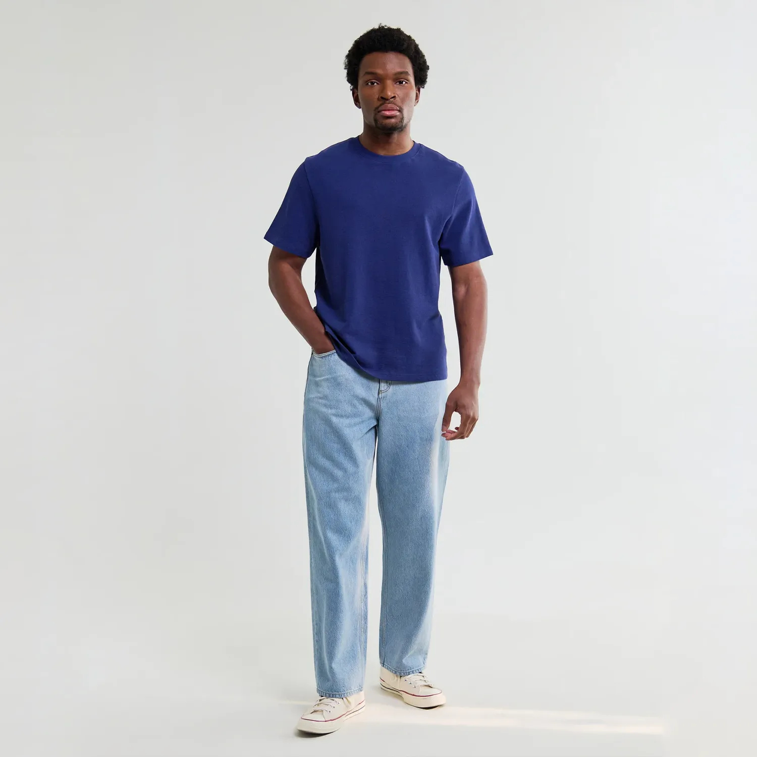 Dean SS Tee Jolt - Cobalt Tee sold by Stomping Ground product image thumbnail 3