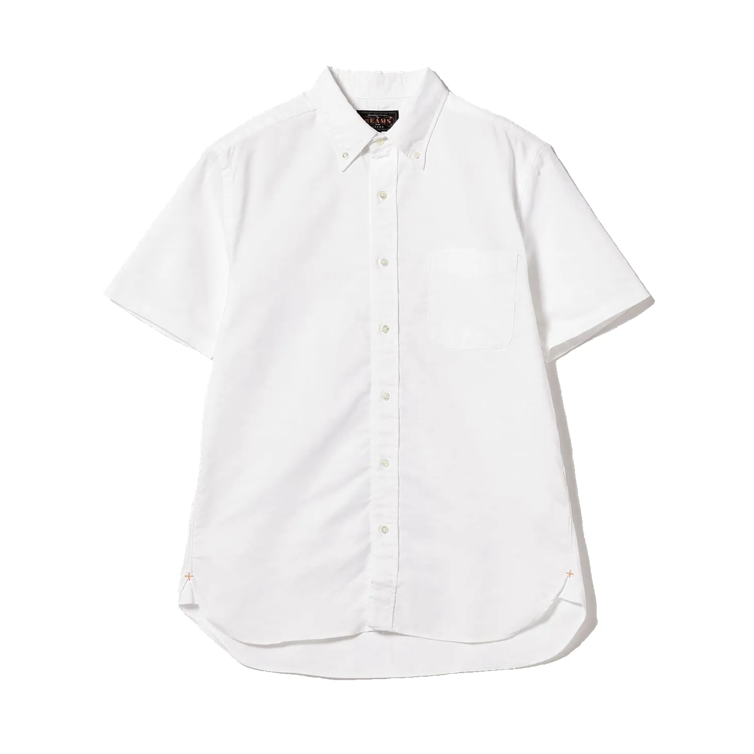 S/S B.D. Oxford Coolmax Shirt- White sold by Stomping Ground