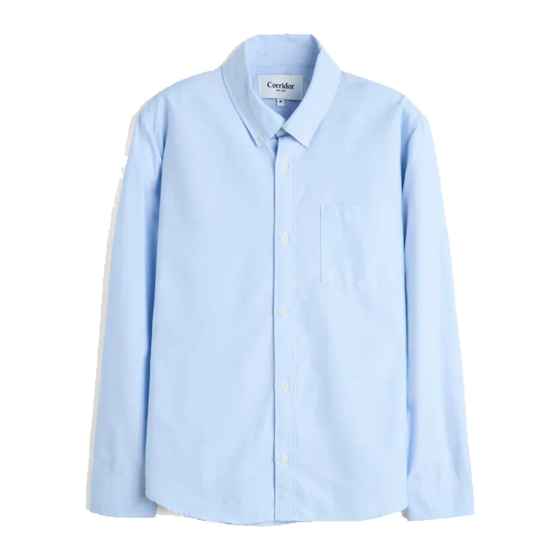 Oxford L/S Shirt - Chambray made by Corridor