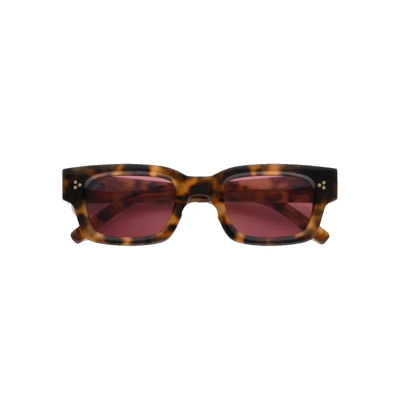 Syndicate - Havana Acetate / Pomegranite Lenses made by Akila