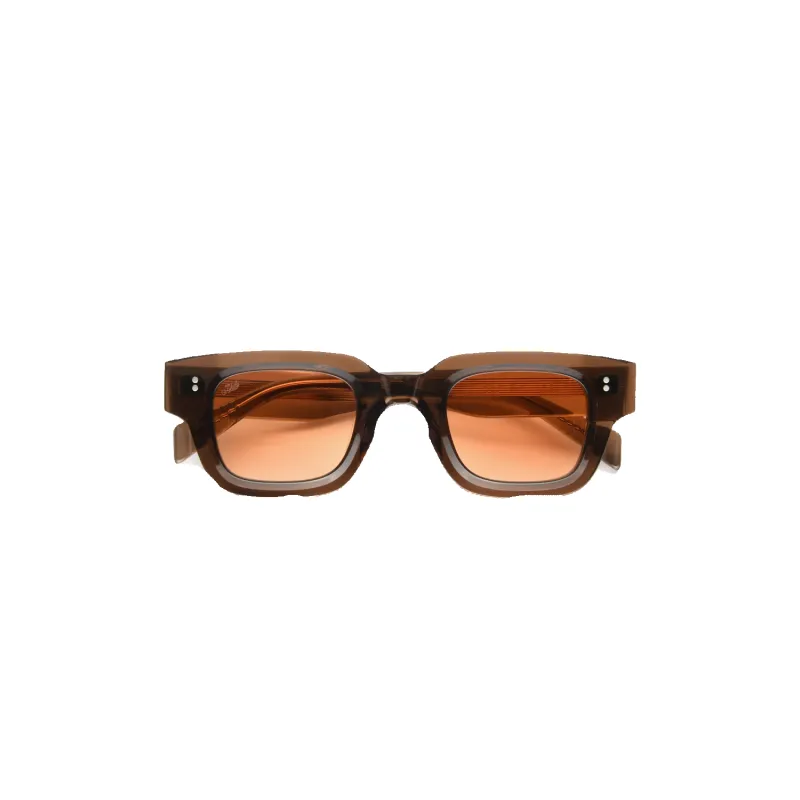 Casia - Brown Acetate / Orange Gradient Lenses made by Akila
