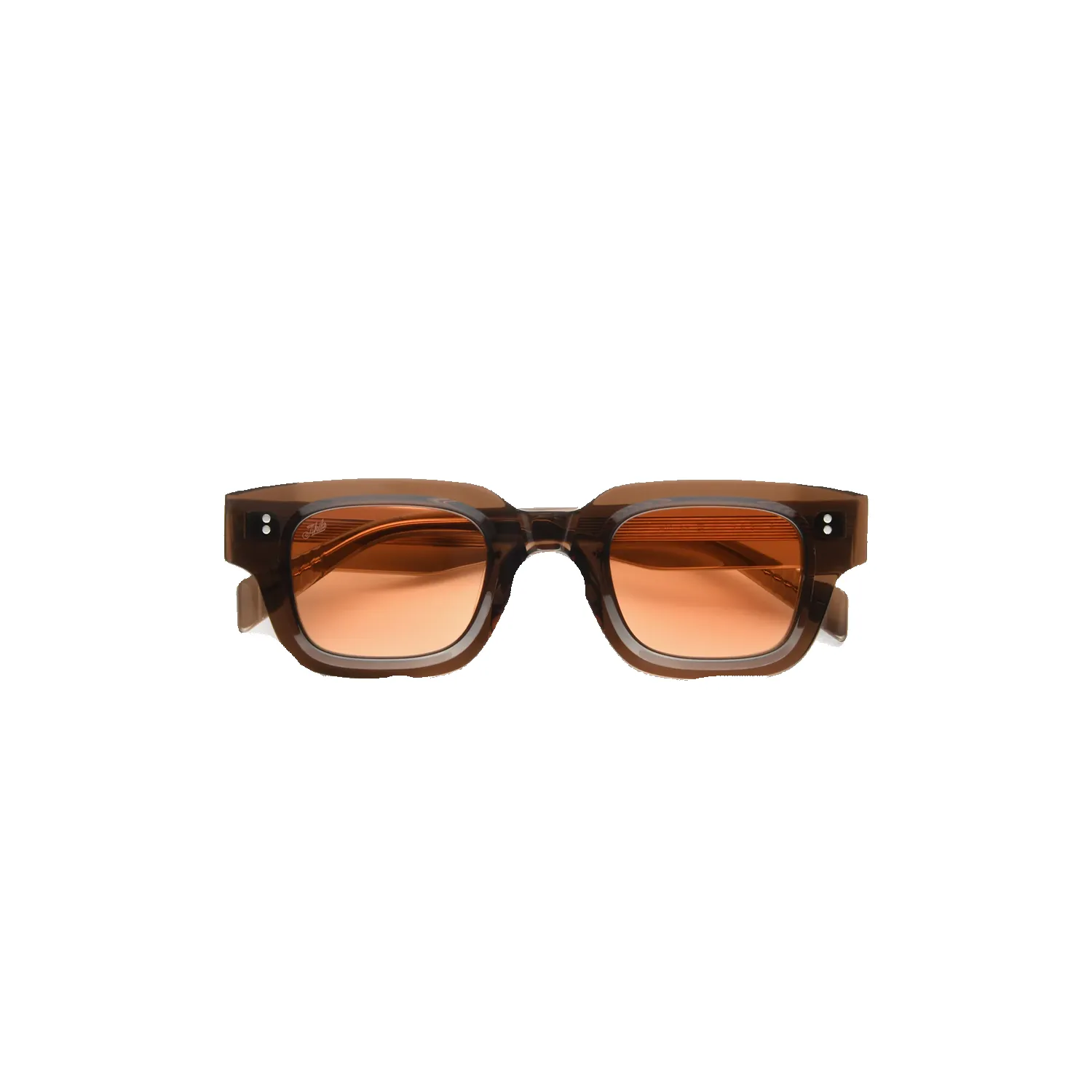 Casia - Brown Acetate / Orange Gradient Lenses sold by Stomping Ground