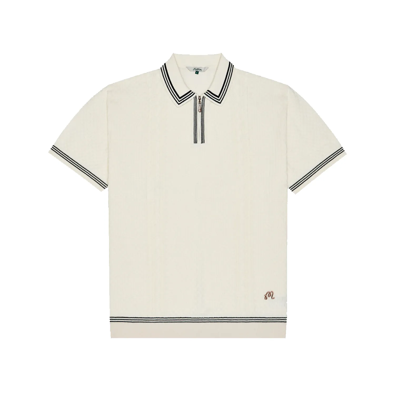 Navarro Polo - Cream sold by Stomping Ground