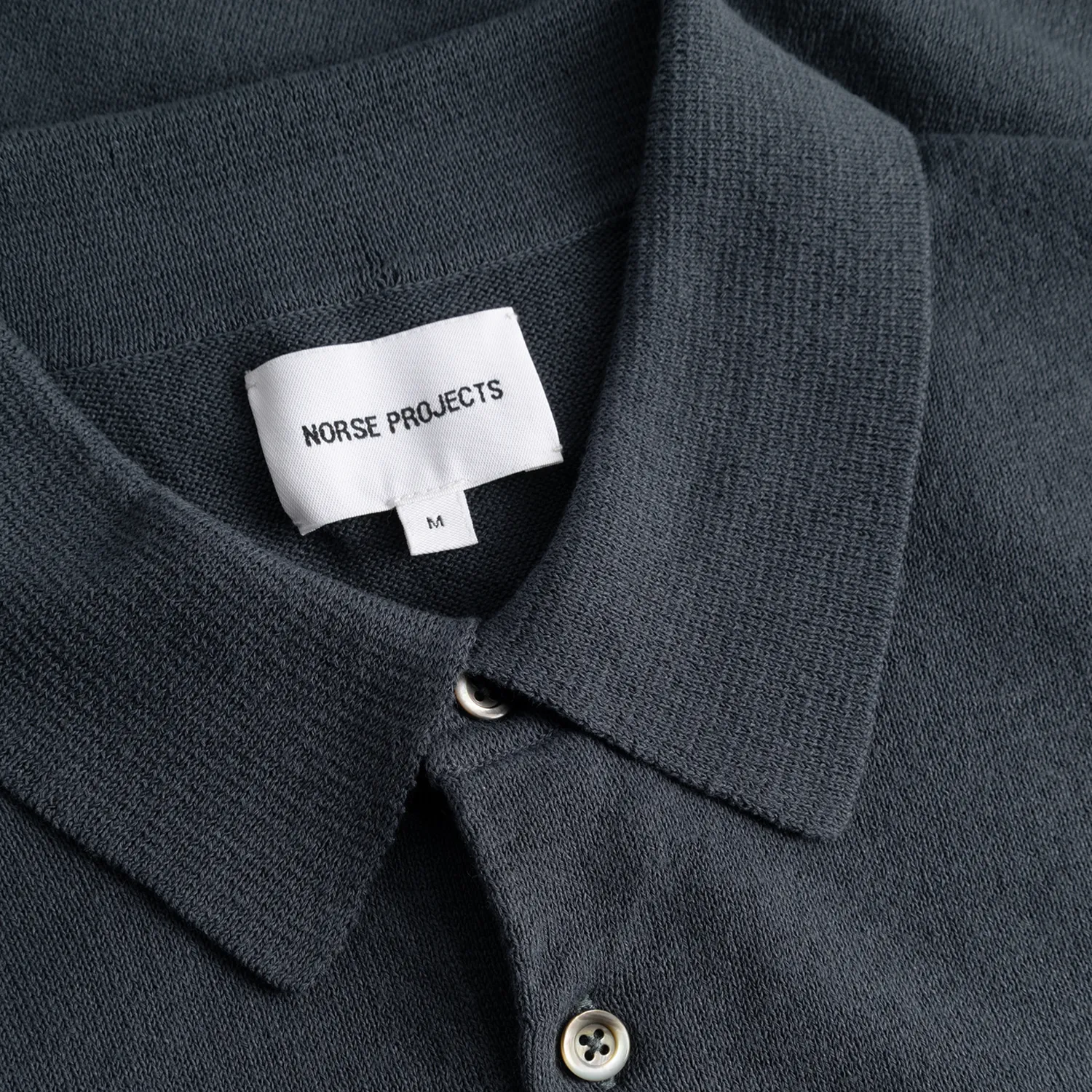 Gudme Cotton Paper Polo - Graphite sold by Stomping Ground product image thumbnail 2