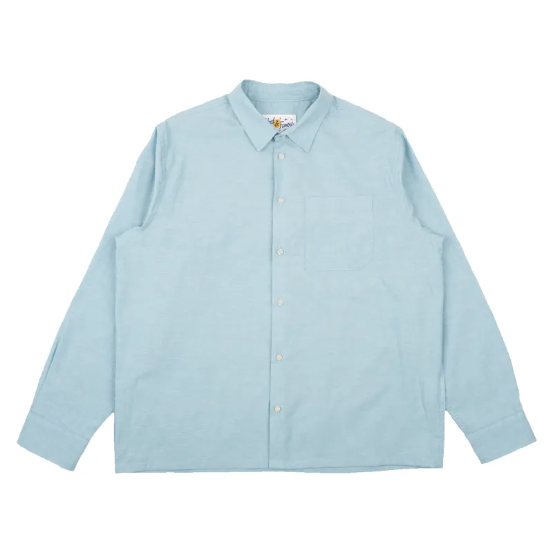 True Shirt - Selvedge Chambray - Pale Blue made by Naked & Famous Denim