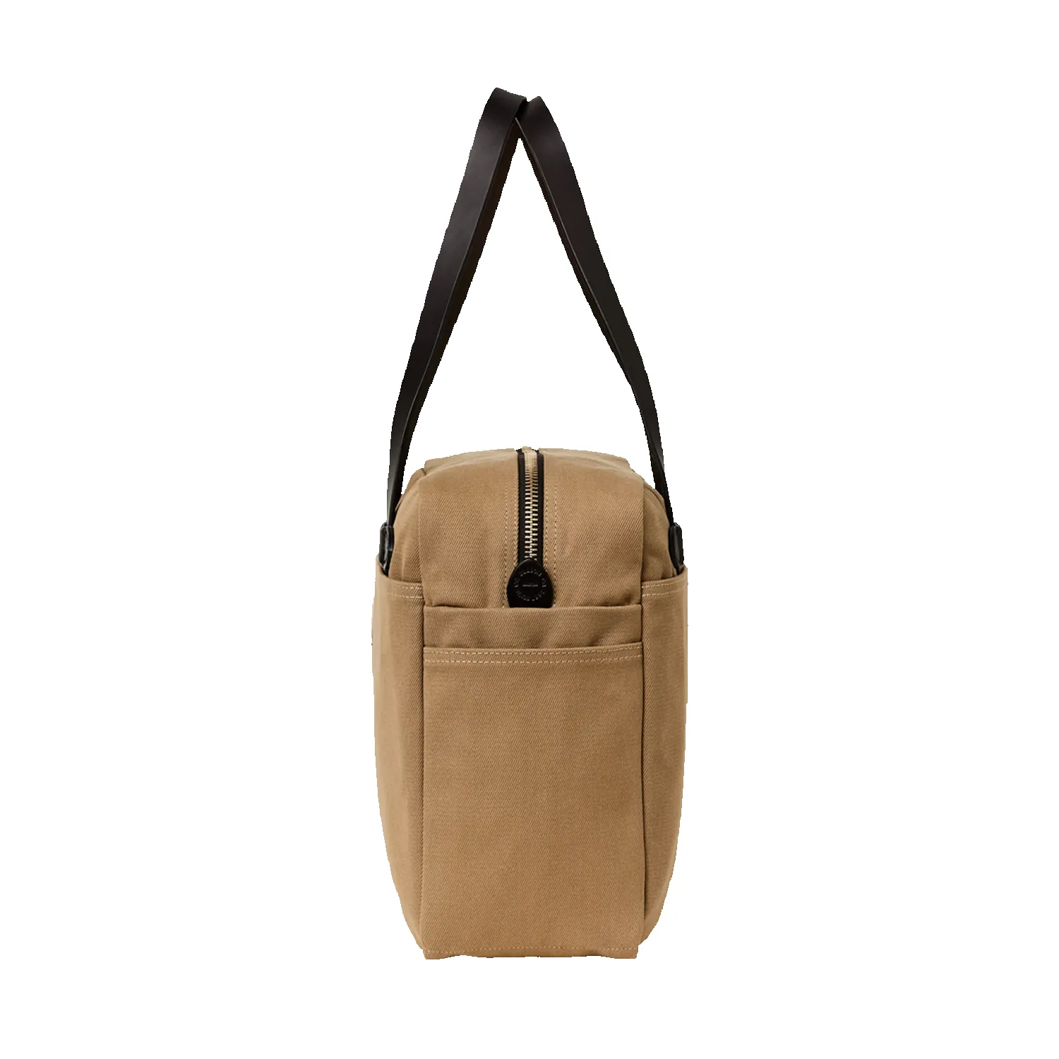 Tote Bag with Zipper - Tan sold by Stomping Ground product image thumbnail 3