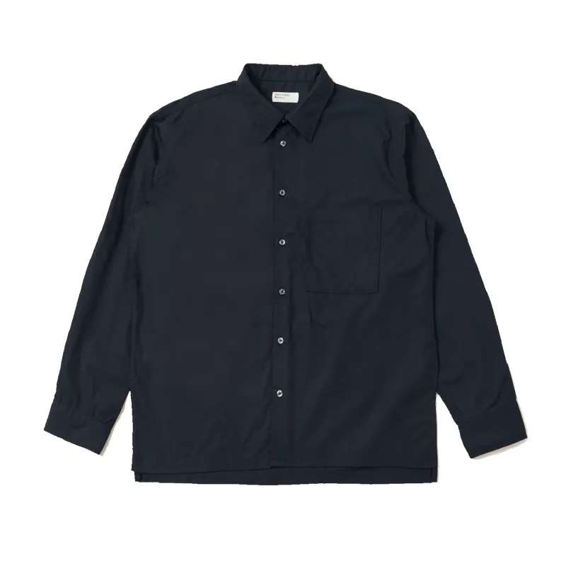 Lucky Shirt - Broadcloth - Navy made by Universal Works