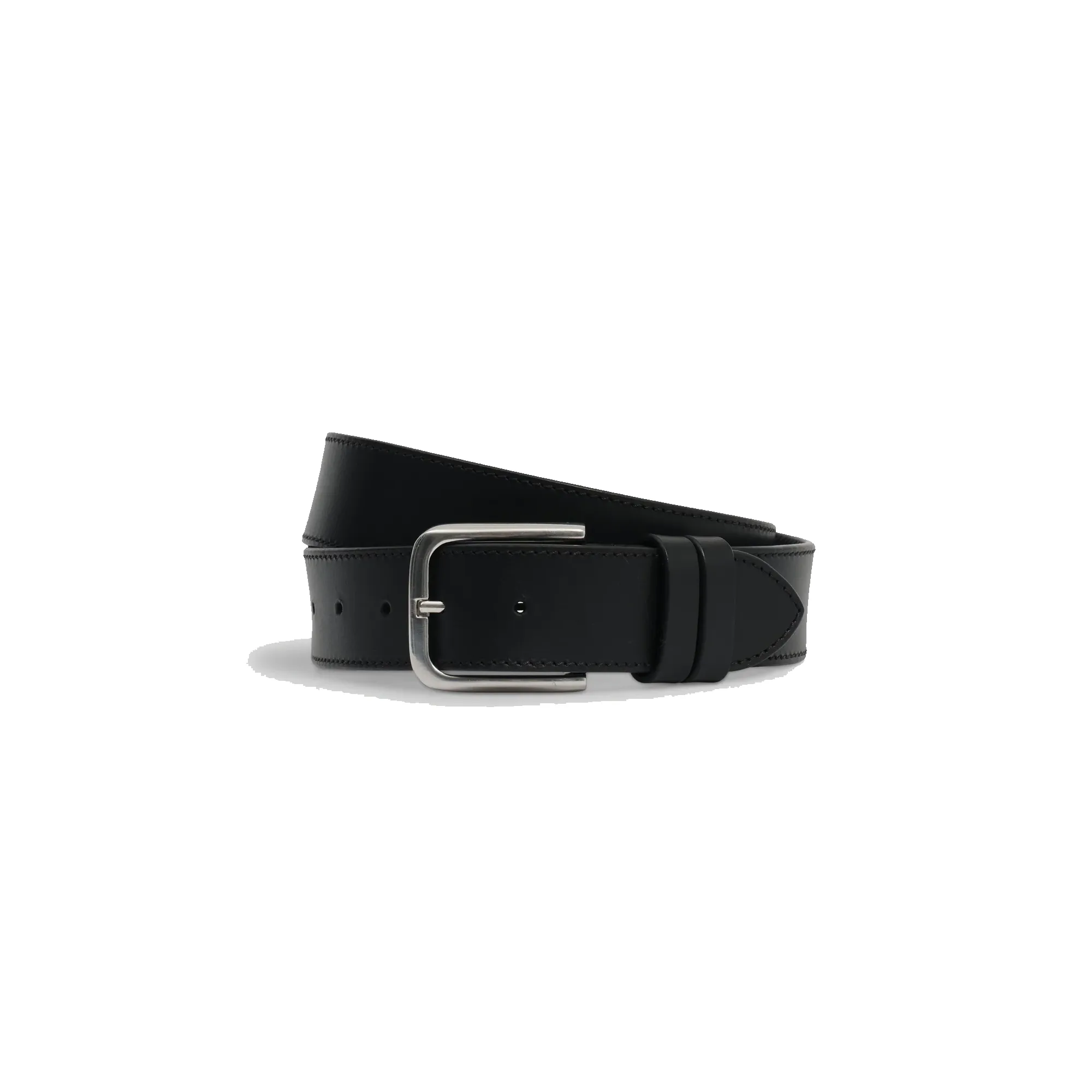 Paton - Black Leather Belt sold by Stomping Ground