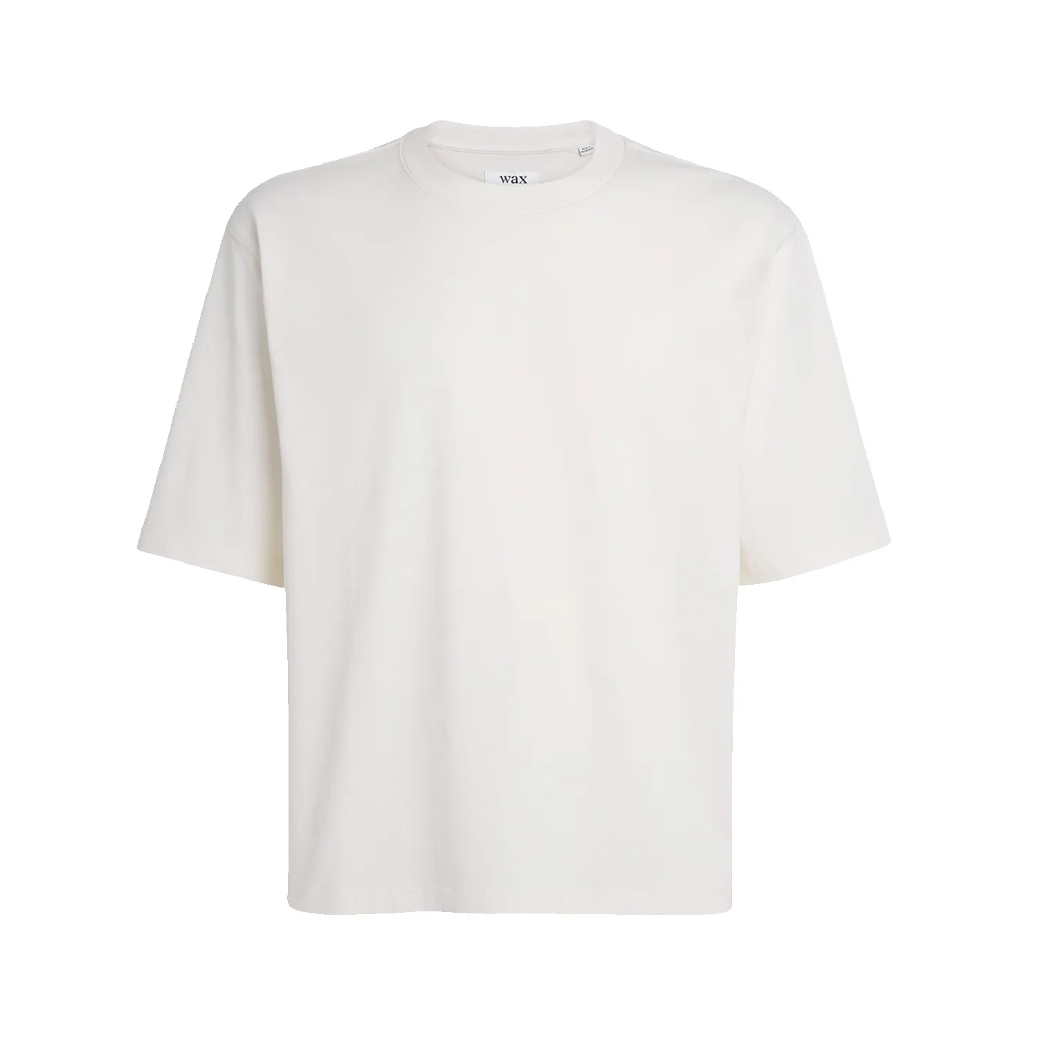 Mark Crop SS Tee - Compact Cotton - Off White sold by Stomping Ground