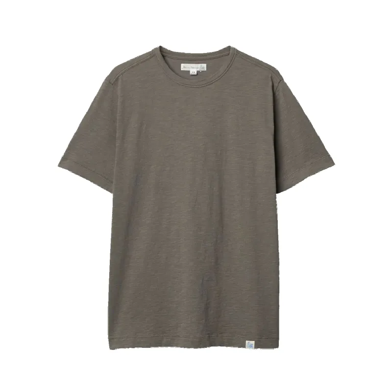 Slub Pima Cotton T-Shirt - Vintage Army made by Merz B. Schwanen