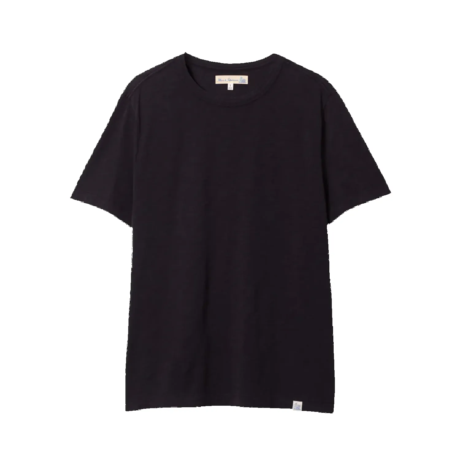 Slub Pima Cotton T-Shirt - Deep Black sold by Stomping Ground