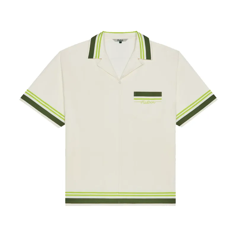 Ventura Camp Shirt - Cream made by Malbon