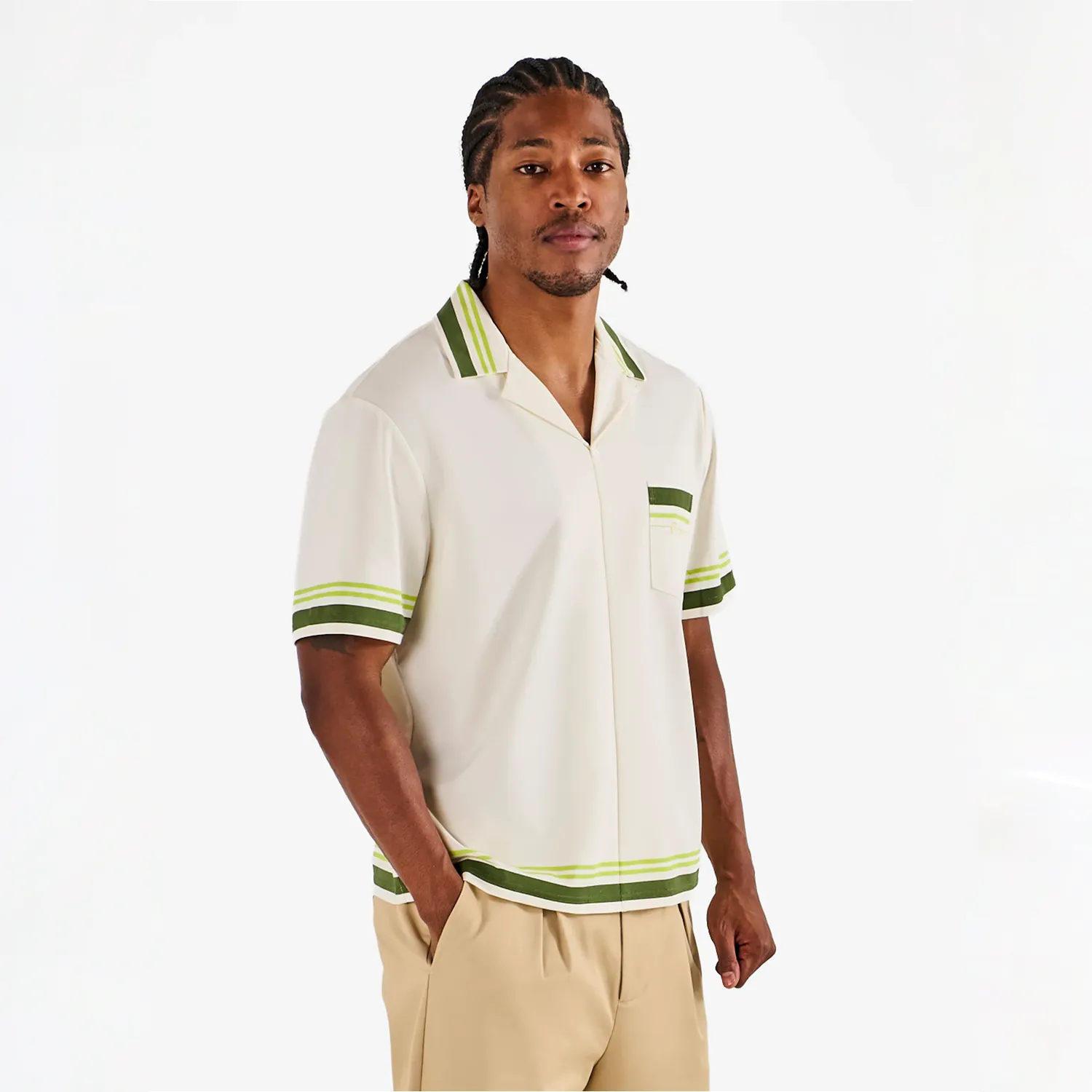 Ventura Camp Shirt - Cream sold by Stomping Ground product image thumbnail 3