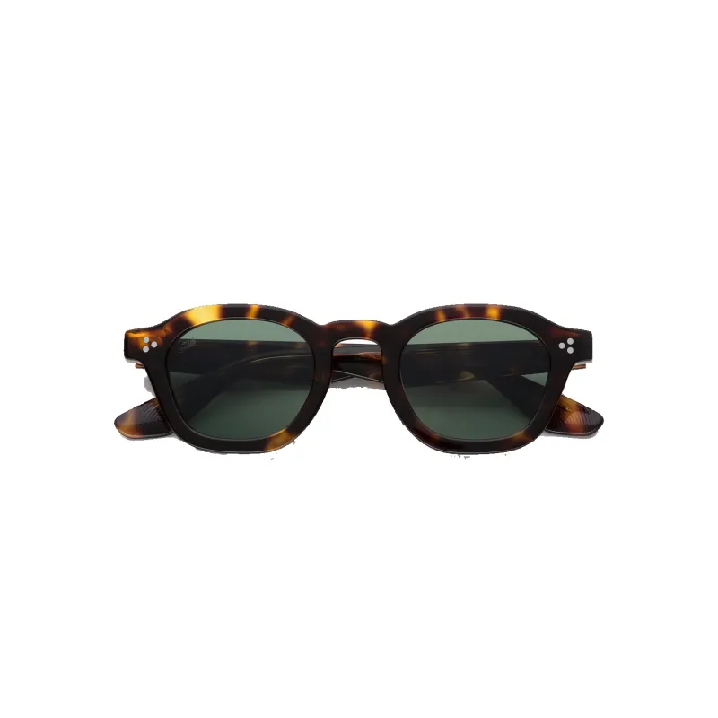 Logos - Havana Acetate / Bottle Green Lenses made by Akila