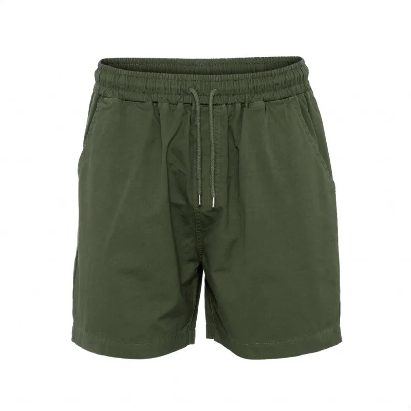 Organic Twill Shorts - Seaweed Green made by Colorful Standard