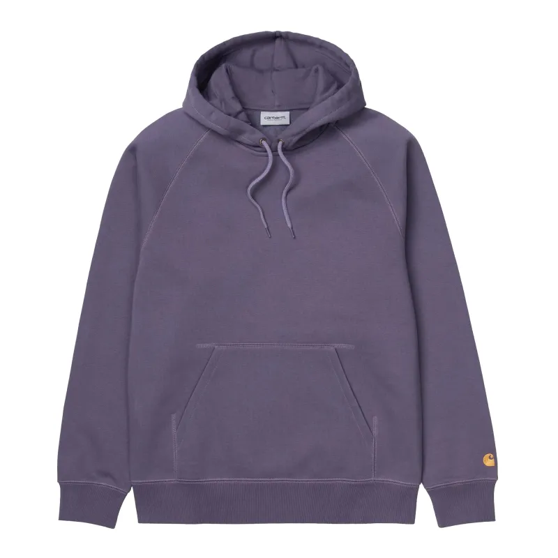 HOODED CHASE SWEAT - MIRROR / GOLD made by Carhartt WIP