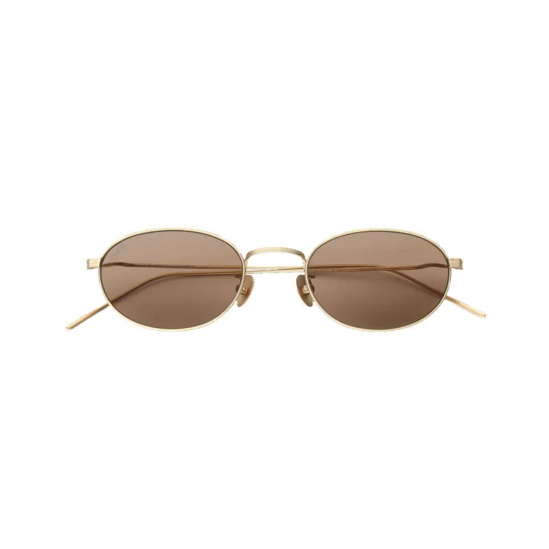 Petal - Brushed Gold / Dk Khaki made by Akila