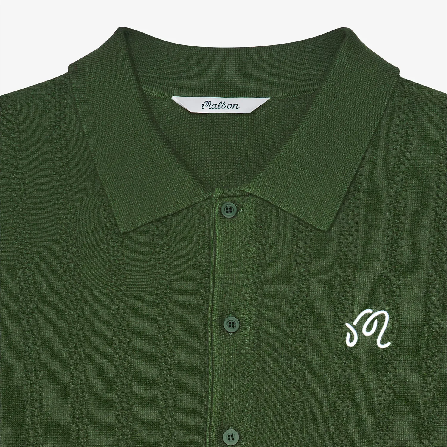 Crosscut Polo - Rifle Green sold by Stomping Ground product image thumbnail 2