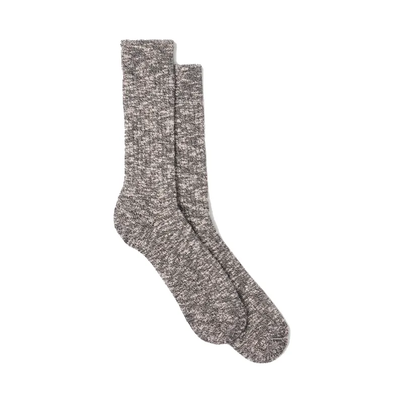 Slub Sock - Charcoal made by Corridor