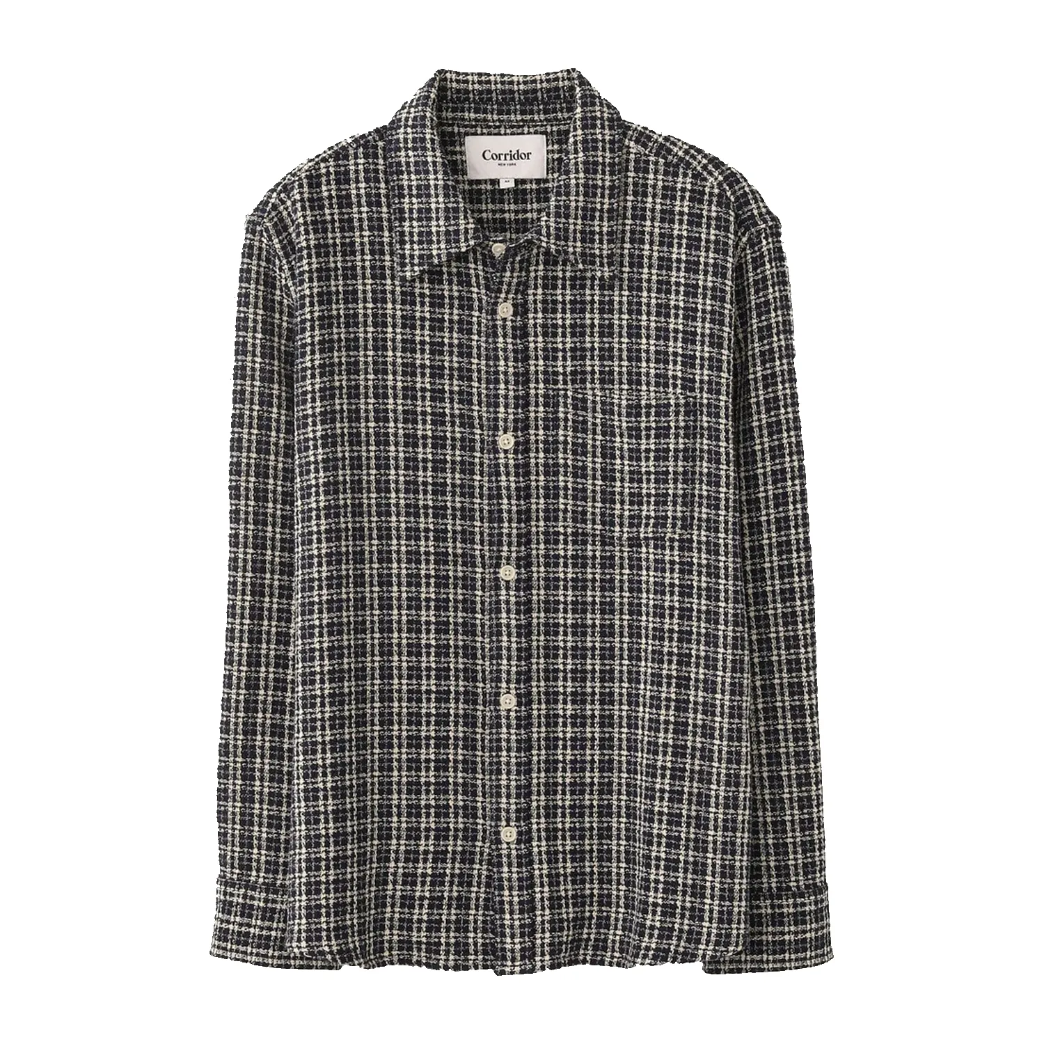 Reverse Tweed Snow Check - Blue sold by Stomping Ground