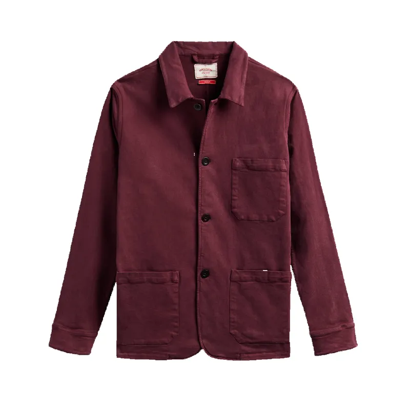 Labura Jacket - Bordeaux made by Portuguese Flannel