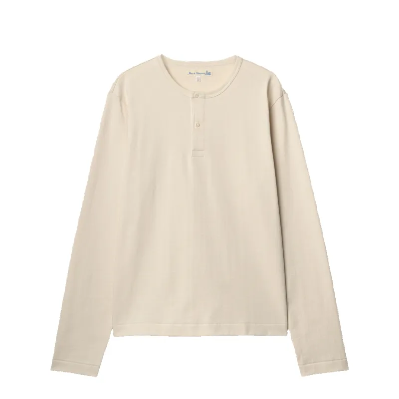 Cropped Vintage Machine Refined Fit Henley - Nature made by Merz B. Schwanen