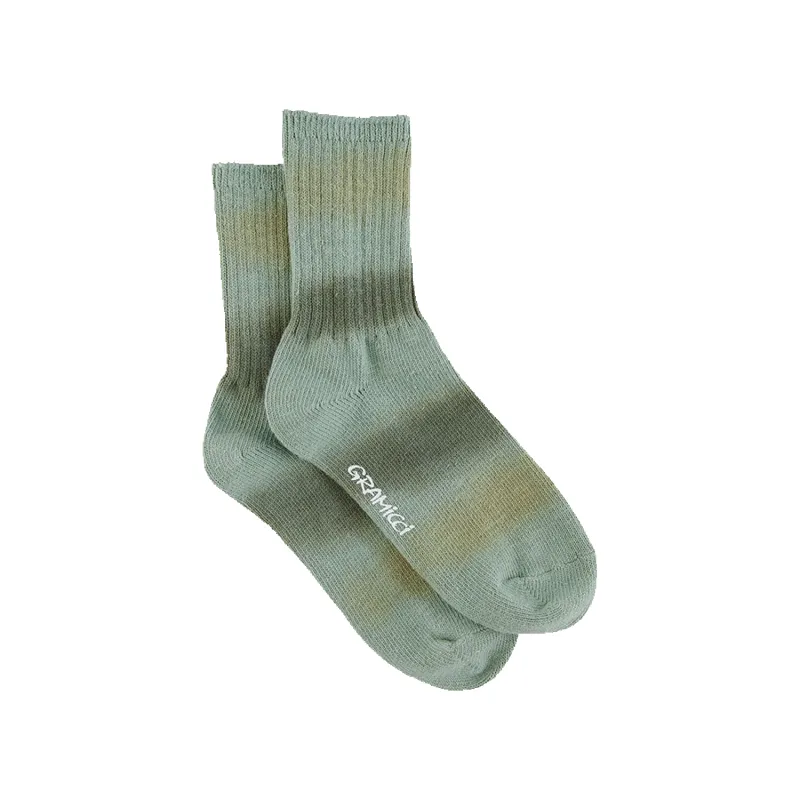 Hemp Blend Dye Socks - Fern made by Gramicci