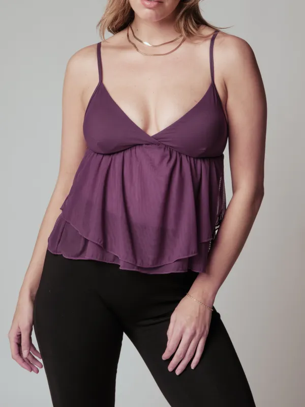 Mesh Flowy Cami made by Klassy