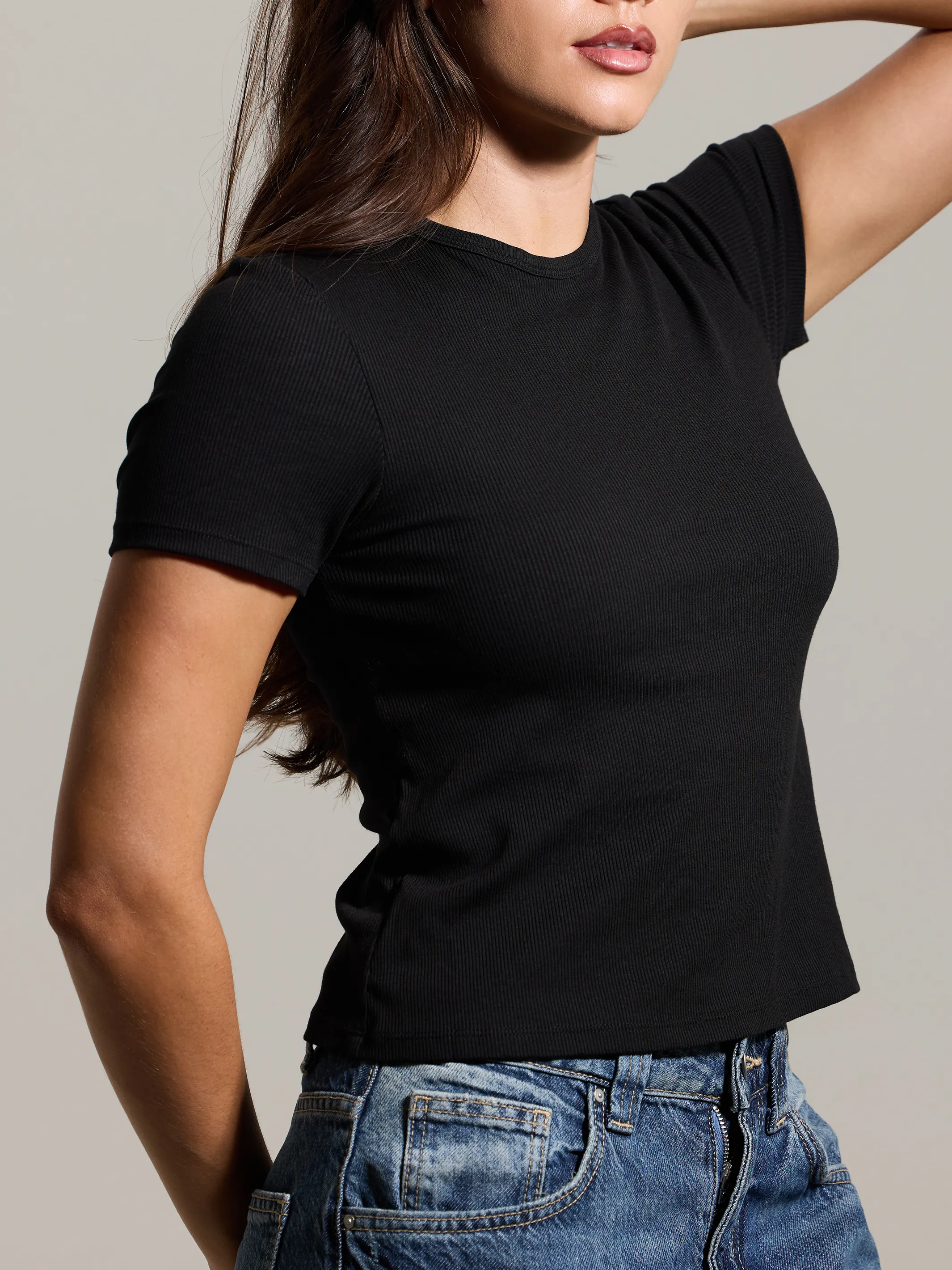 Bamboo Crew Neck T-Shirt Brami sold by Klassy product image thumbnail 3