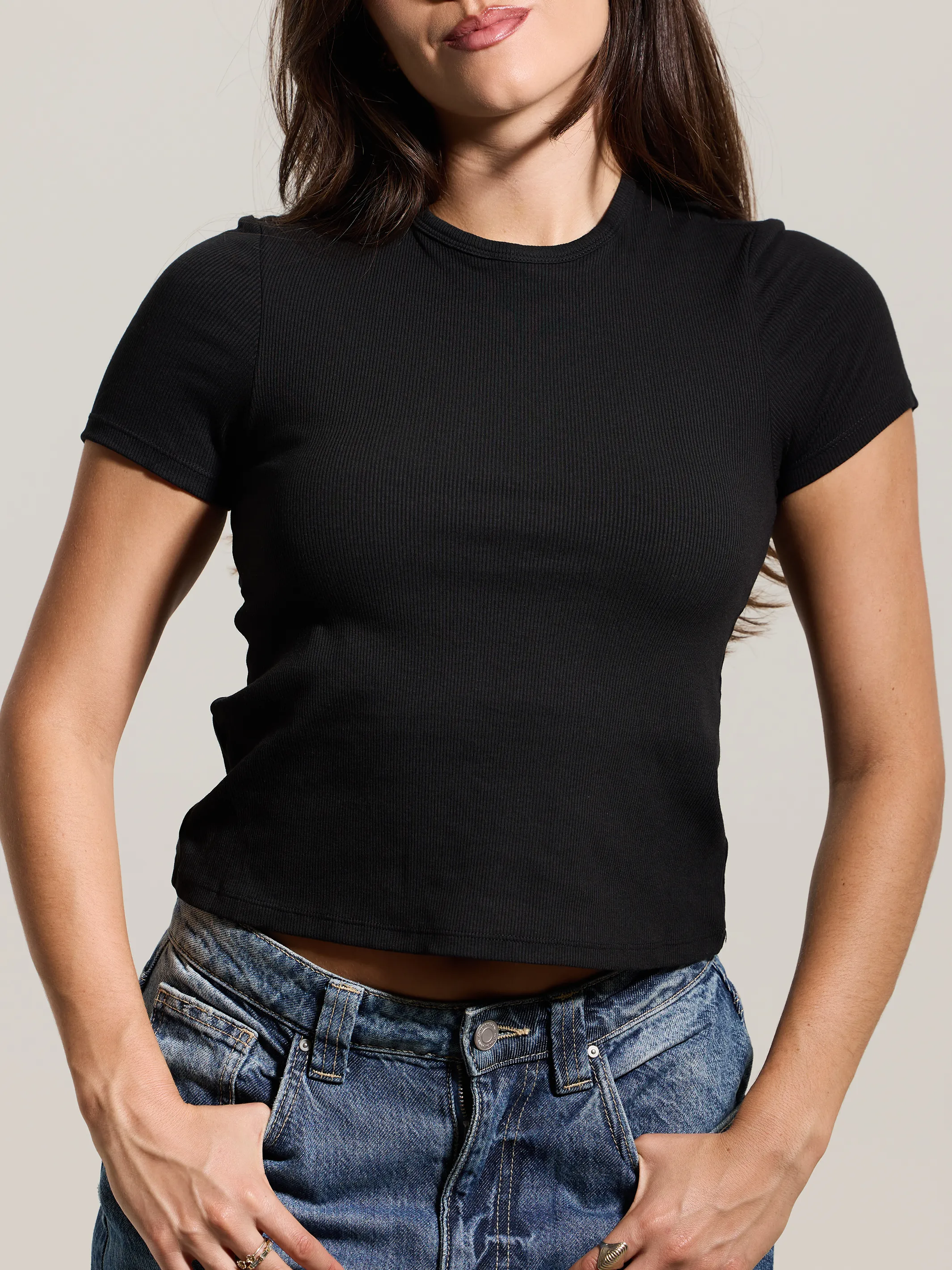 Bamboo Crew Neck T-Shirt Brami sold by Klassy