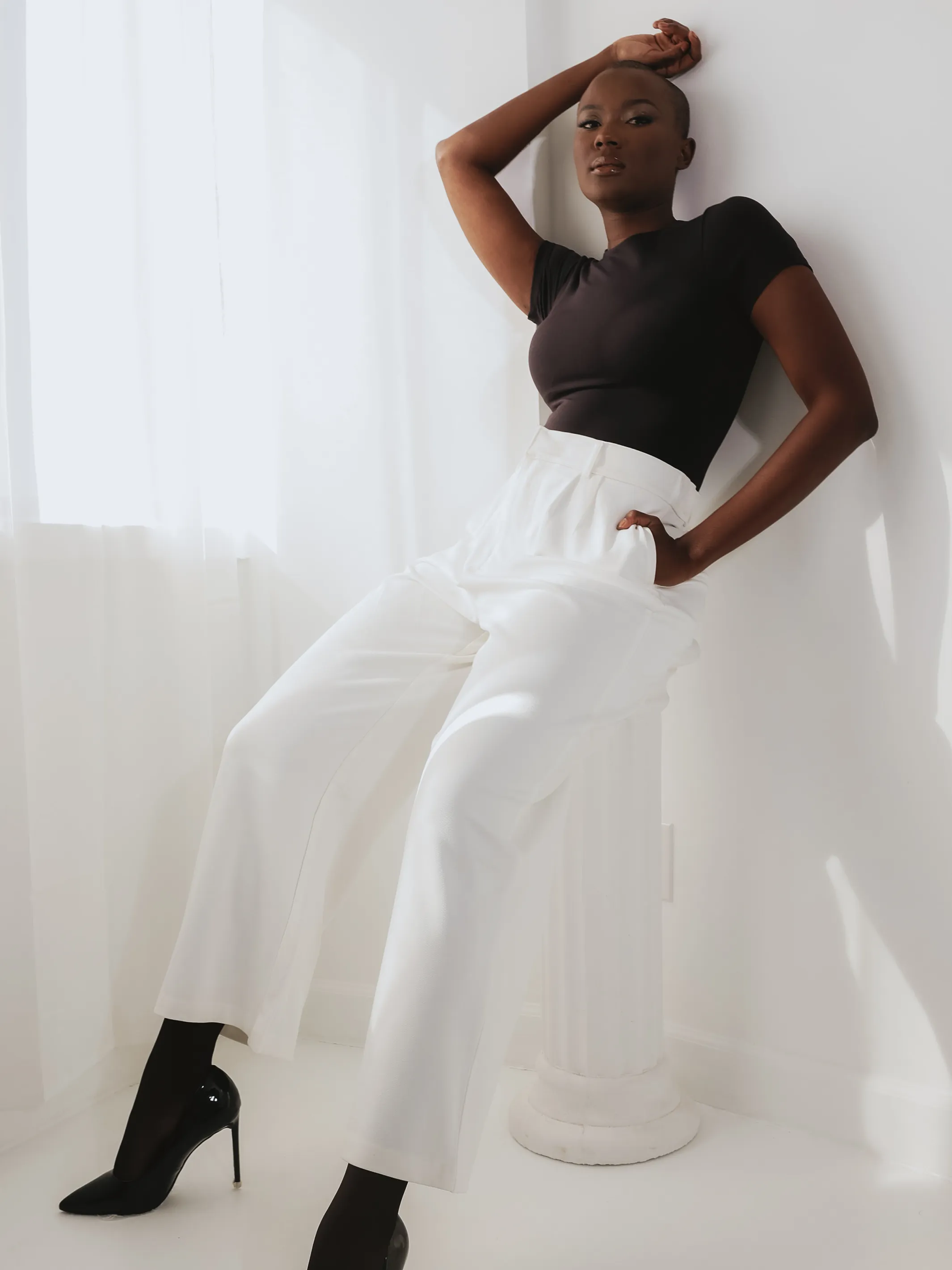 Wide Leg Trousers sold by Klassy product image thumbnail 2