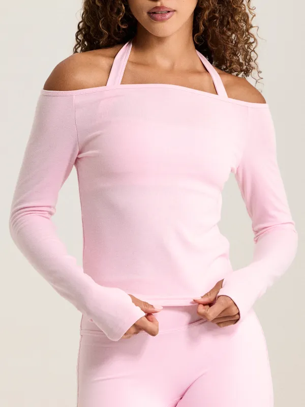 Cover-Up Off the Shoulder Long Sleeve made by Klassy