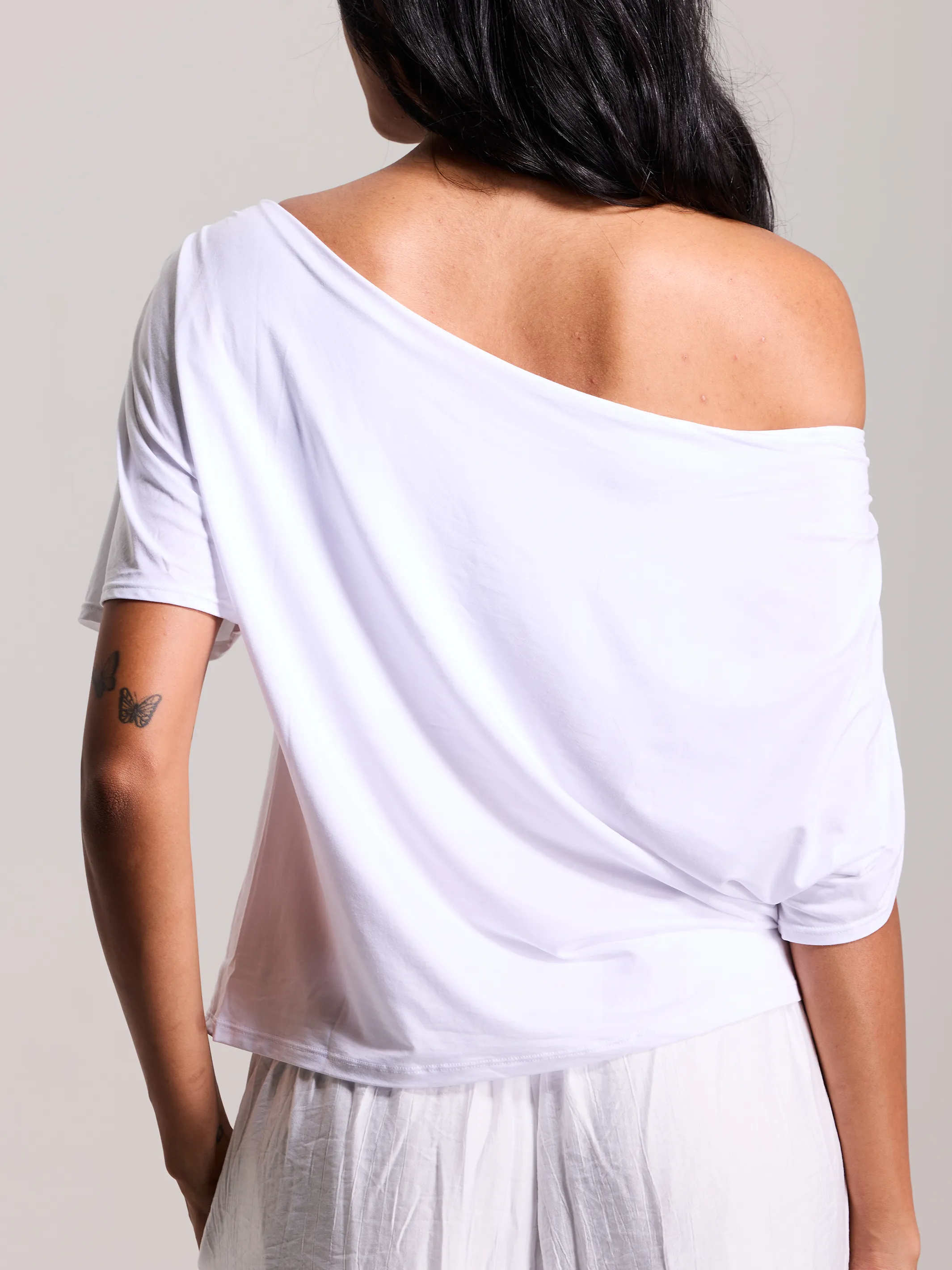Loose Asymmetric Short Sleeve sold by Klassy product image thumbnail 4