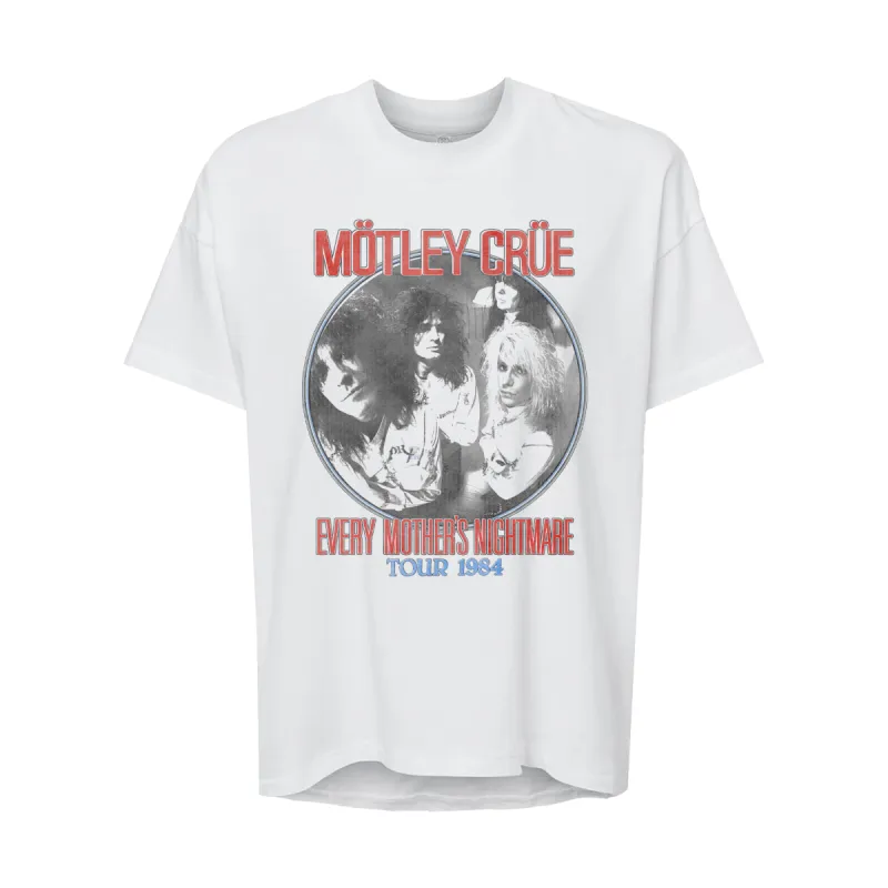 "Every Mother's Nightmare" Women's Hi Low Tee sold by Motley crue