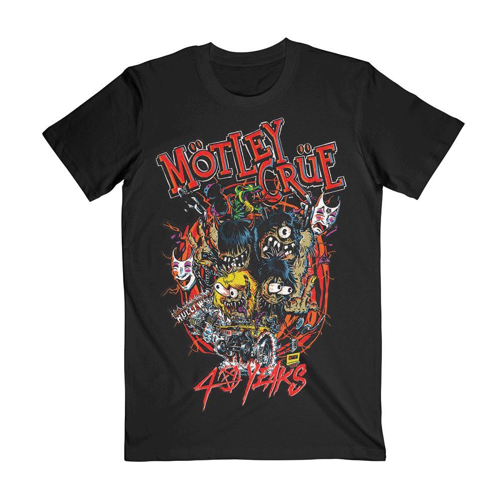 40 Years Mötley Monsters Tee sold by Motley crue