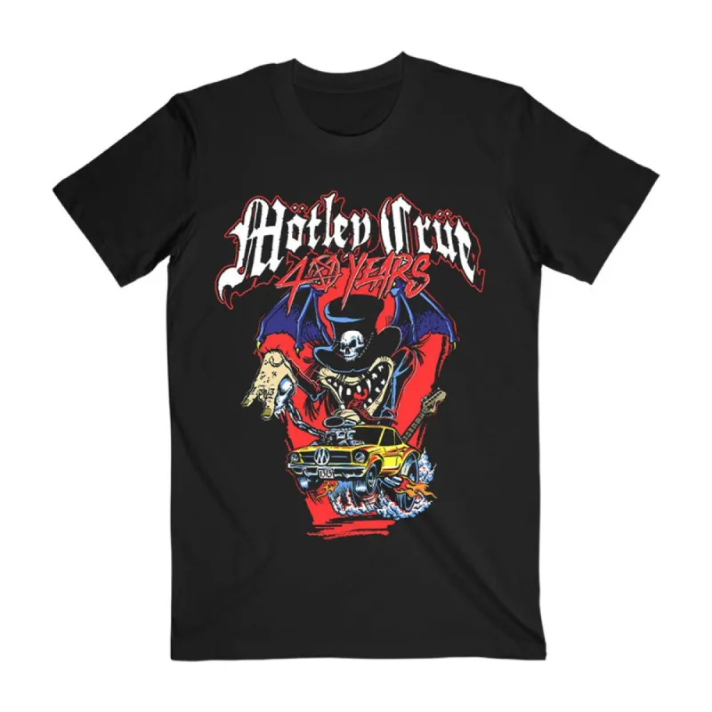 Mick Illustration Tee made by Motley crue