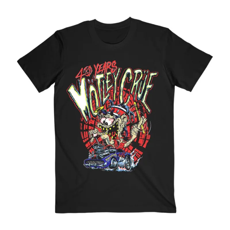 Tommy Illustration Tee sold by Motley crue