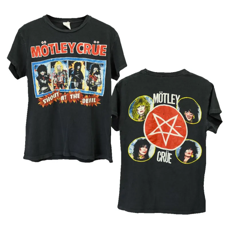 Madeworn x Mötley Crüe Shout At The Devil Tee sold by Motley crue