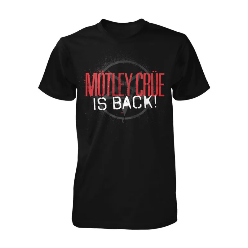 Mötley Crüe Is Back Tee (2020) sold by Motley crue