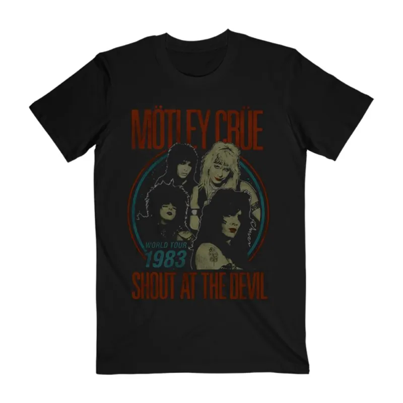 Vintage 83 Shout Photo Tee sold by Motley crue